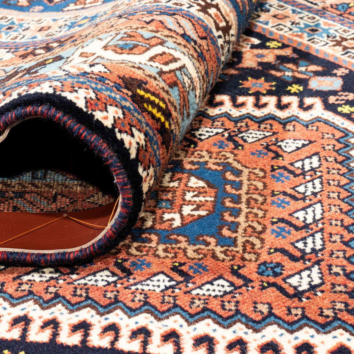 Perzisch Tapijt - Nomadisch - 305 x 205 cm - donker beige