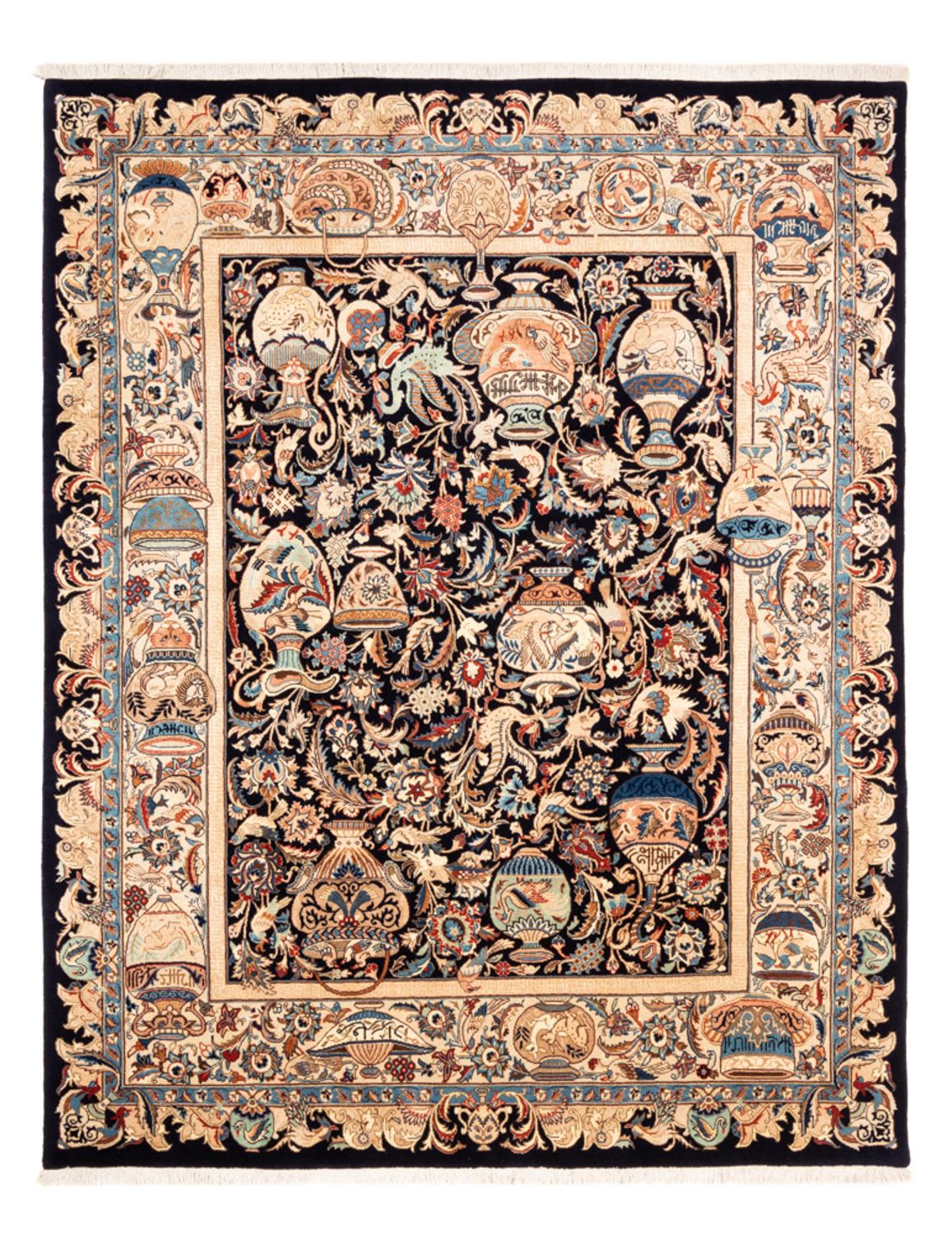 Perzisch tapijt - Klassiek - 244 x 195 cm - crème