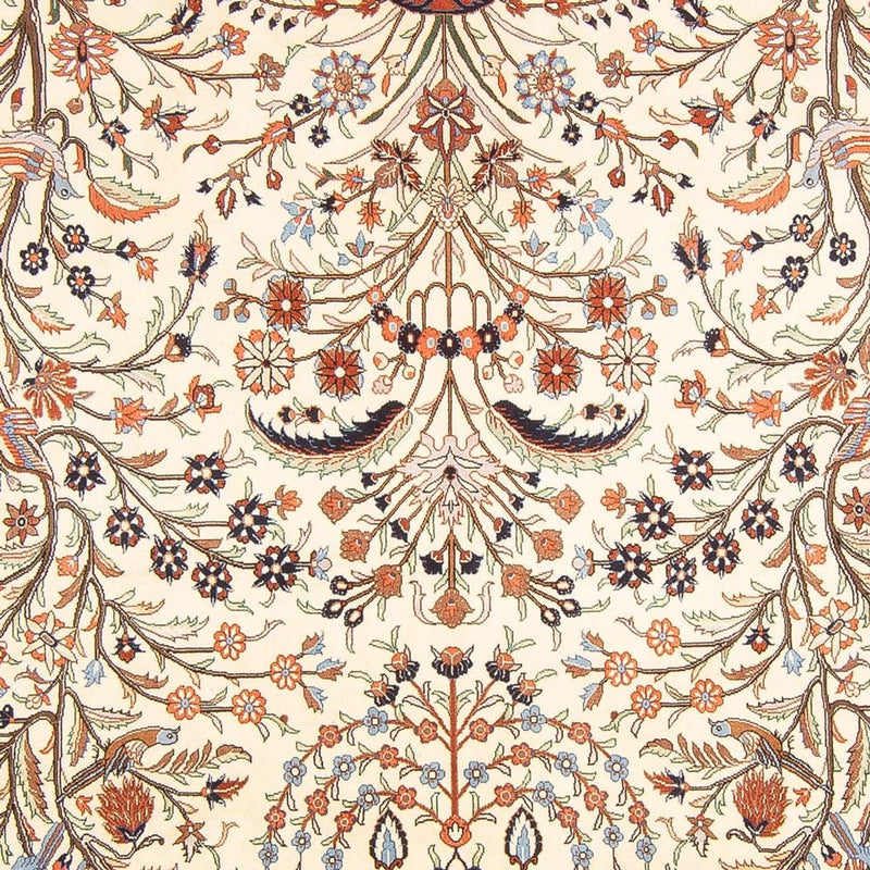 Perzisch tapijt - Ghom - 280 x 211 cm - crème