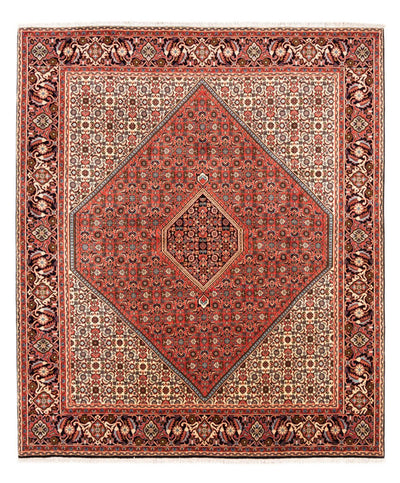 Bidjar - Bukan Tapijt 200x233cm - Perzisch tapijt - licht rood