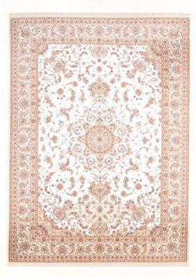 Perzisch tapijt - Tabriz - Royal - 344 x 253 cm - crème