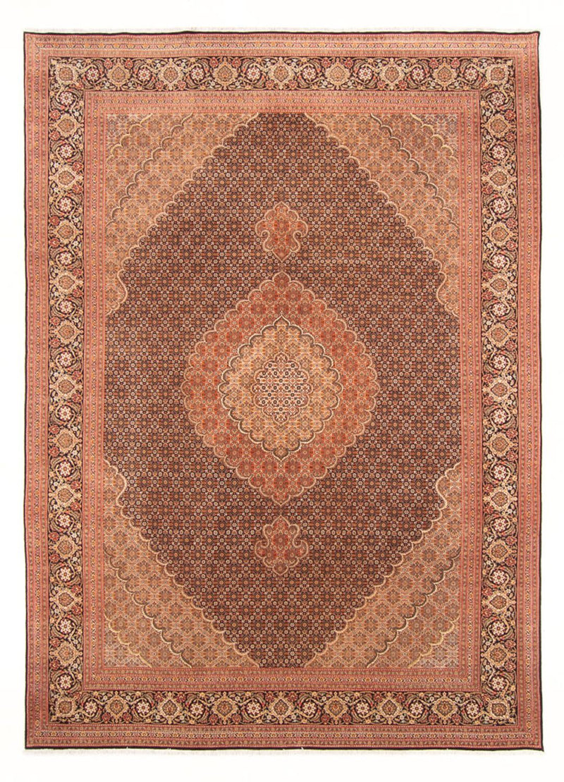 Perzisch tapijt - Tabriz - Royal - 300 x 204 cm - oranje