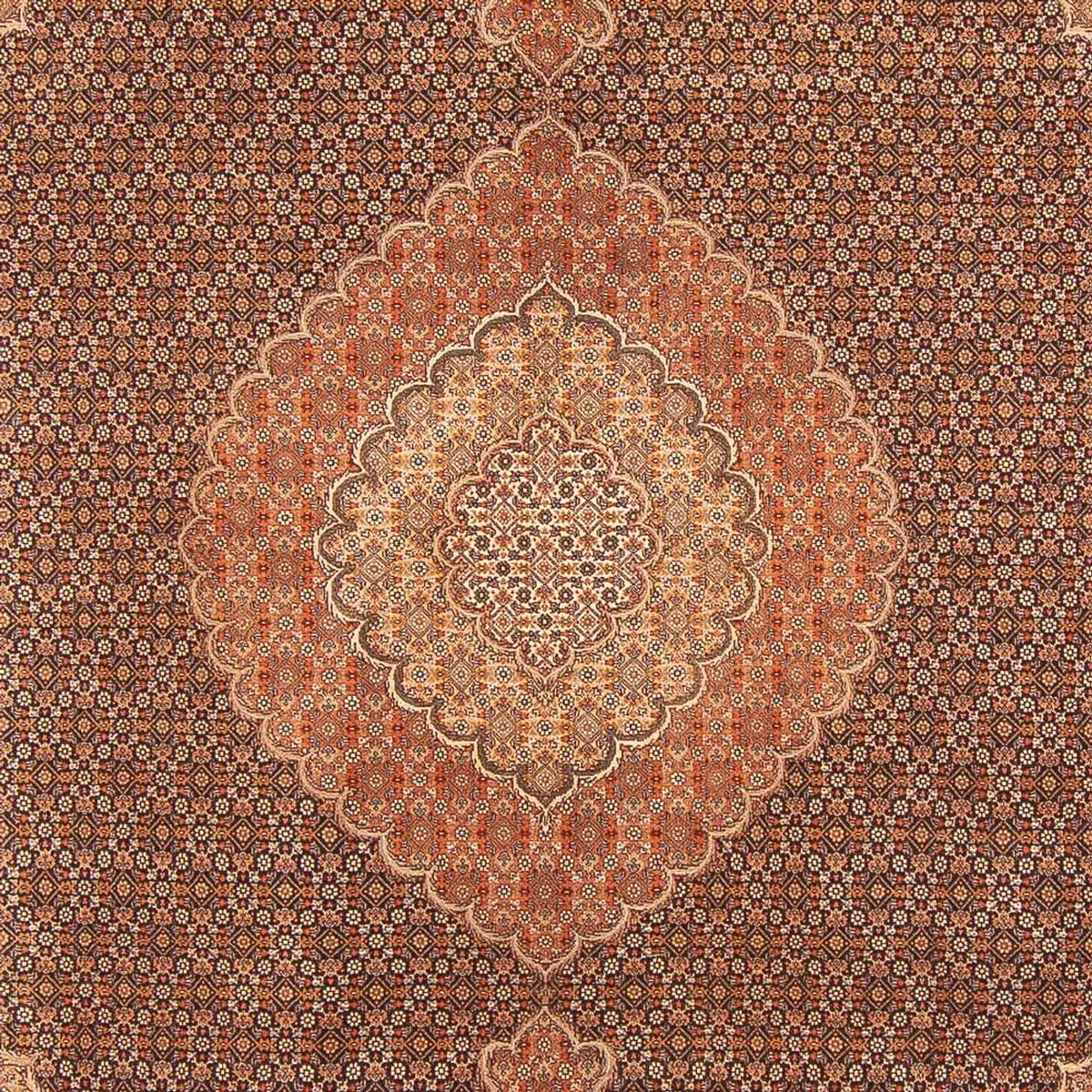 Perzisch tapijt - Tabriz - Royal - 300 x 204 cm - oranje