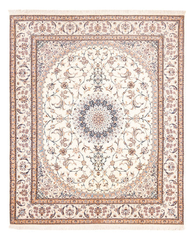 Nain - 6La Tapijt 203x240cm - Perzisch tapijt - crème