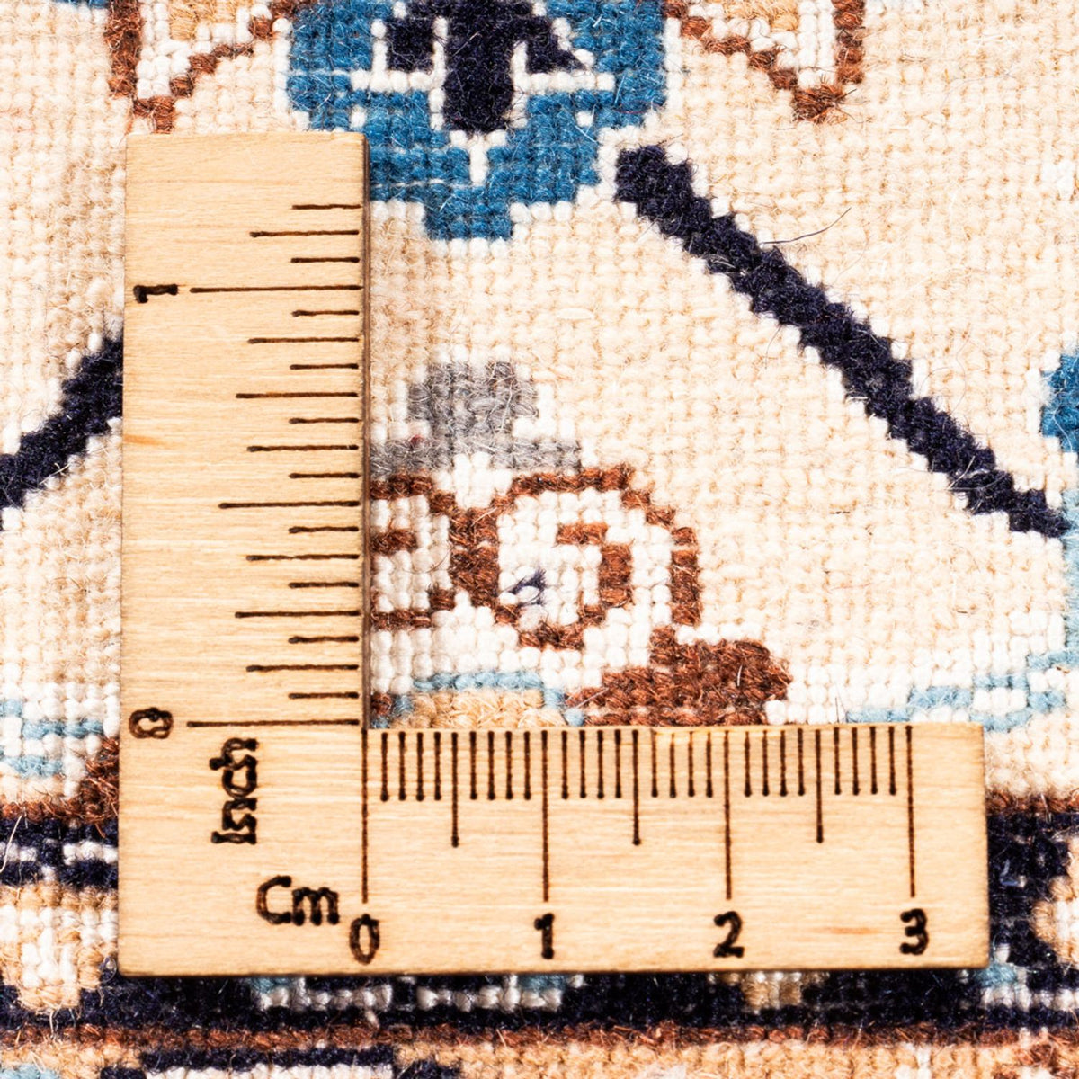 Perzisch tapijt - Nain - Premium - 240 x 203 cm - crème