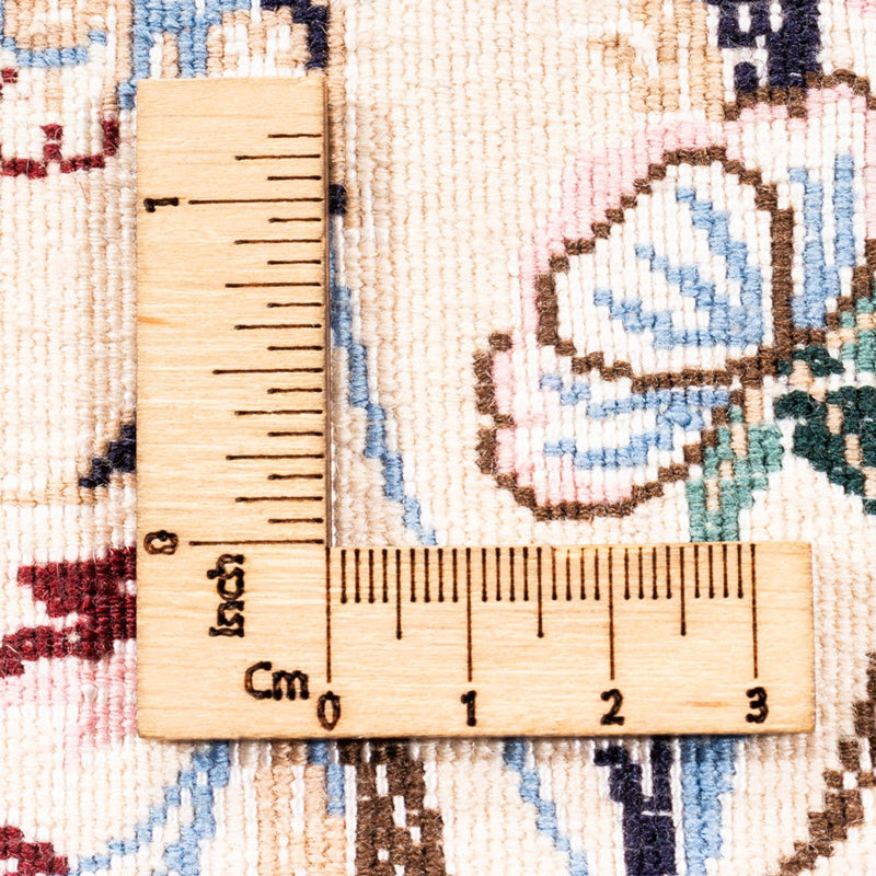 Perzisch tapijt - Nain - Premium vierkant  - 203 x 201 cm - crème