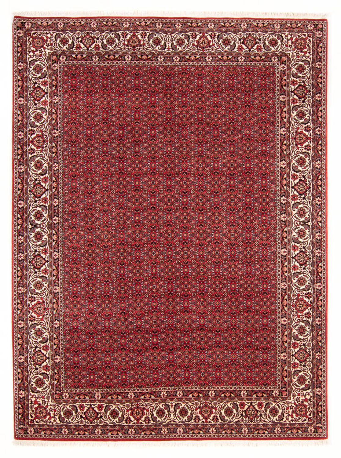 Perzisch tapijt - Bijar - Koninklijke - 272 x 217 cm - donkerrood