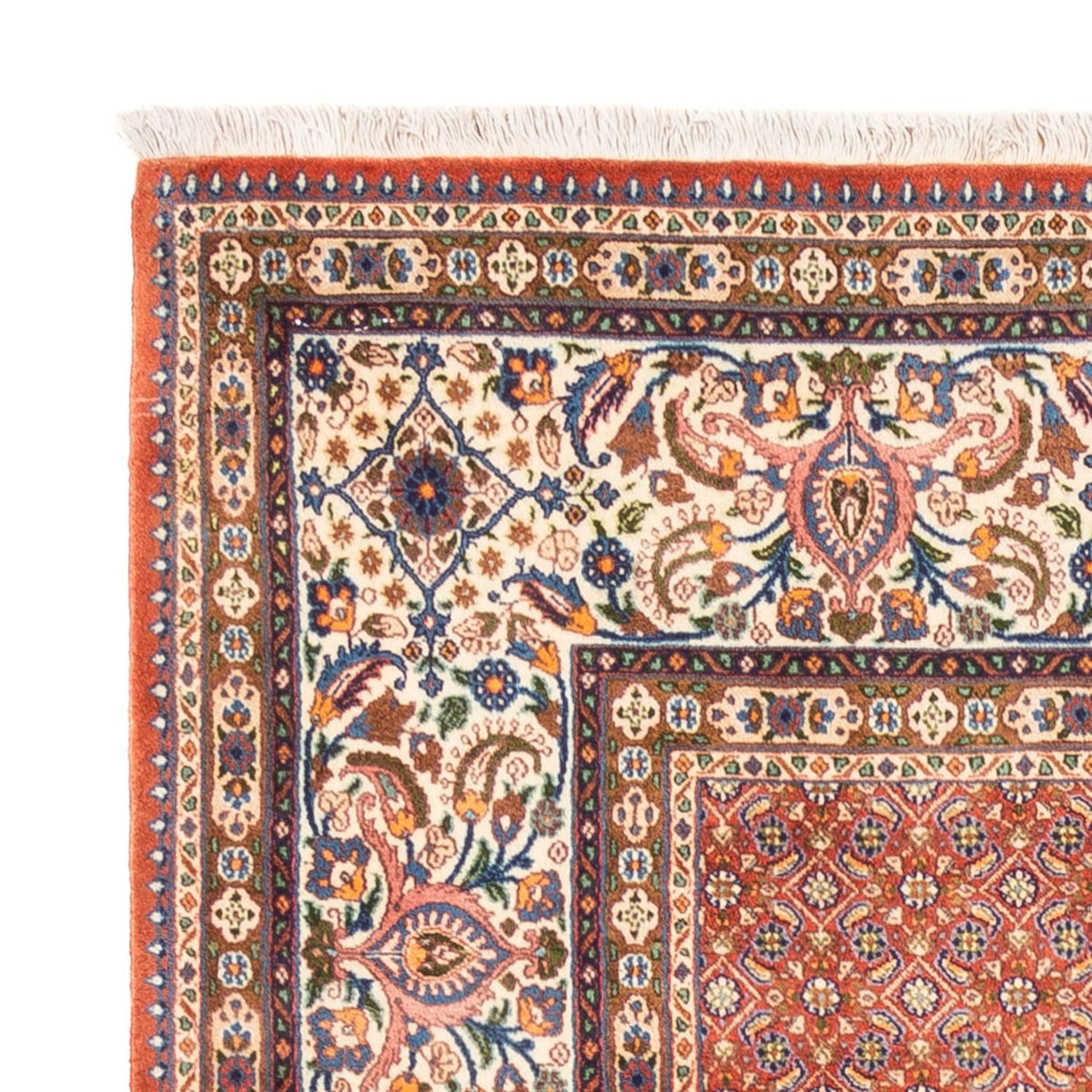 Perzisch tapijt - Klassiek vierkant  - 246 x 242 cm - licht rood