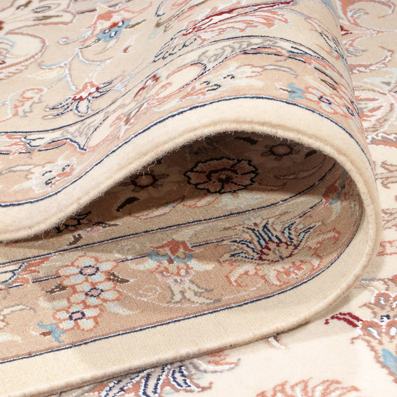 Perzisch tapijt - Tabriz - Royal - 343 x 247 cm - crème