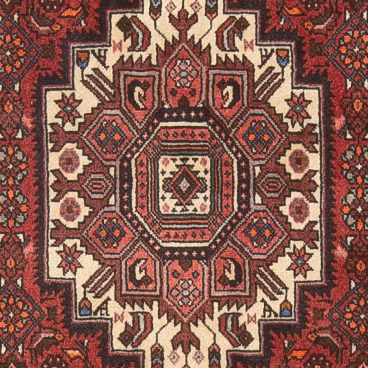 Perzisch Tapijt - Nomadisch - 120 x 77 cm - crème