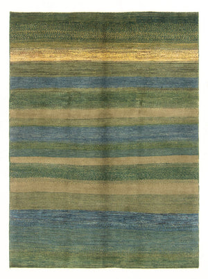 Gabbeh tapijt - Perzisch - 208 x 150 cm - lichtgroen