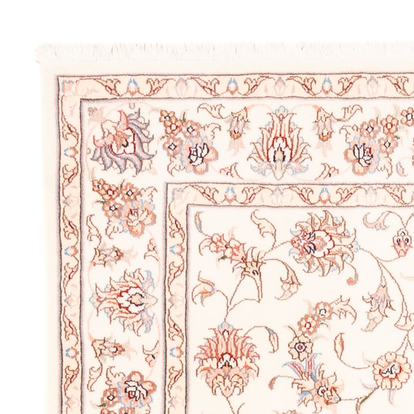 Perzisch tapijt - Tabriz - 179 x 118 cm - crème