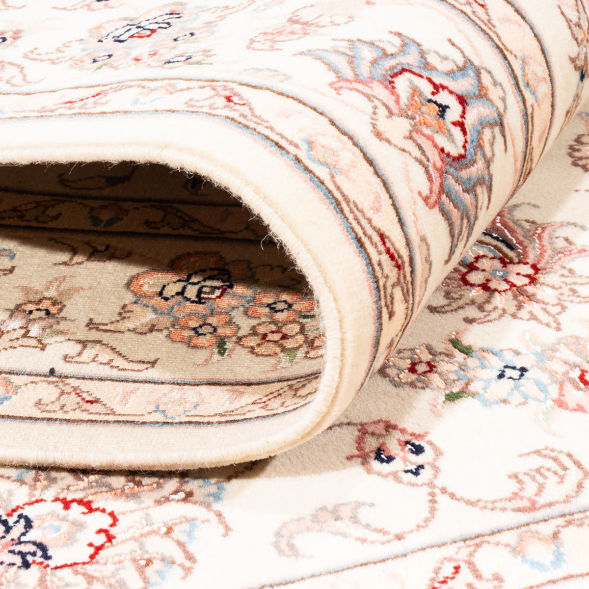 Perzisch tapijt - Tabriz - 179 x 118 cm - crème