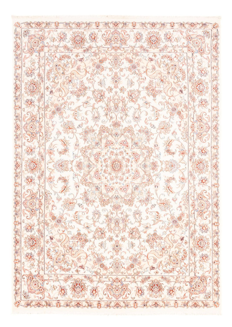 Perzisch tapijt - Tabriz - 200 x 147 cm - crème