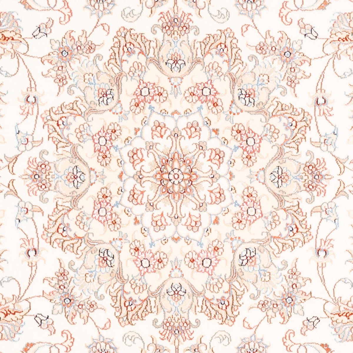 Perzisch tapijt - Tabriz - 200 x 147 cm - crème