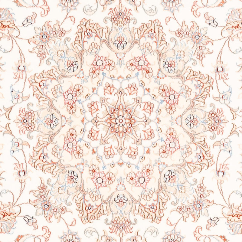 Perzisch tapijt - Tabriz - 200 x 147 cm - crème