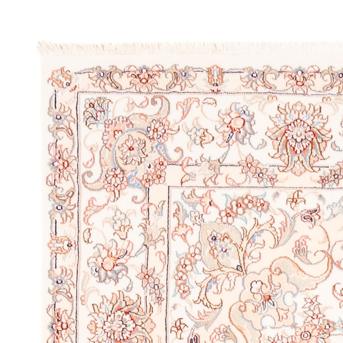 Perzisch tapijt - Tabriz - 200 x 147 cm - crème