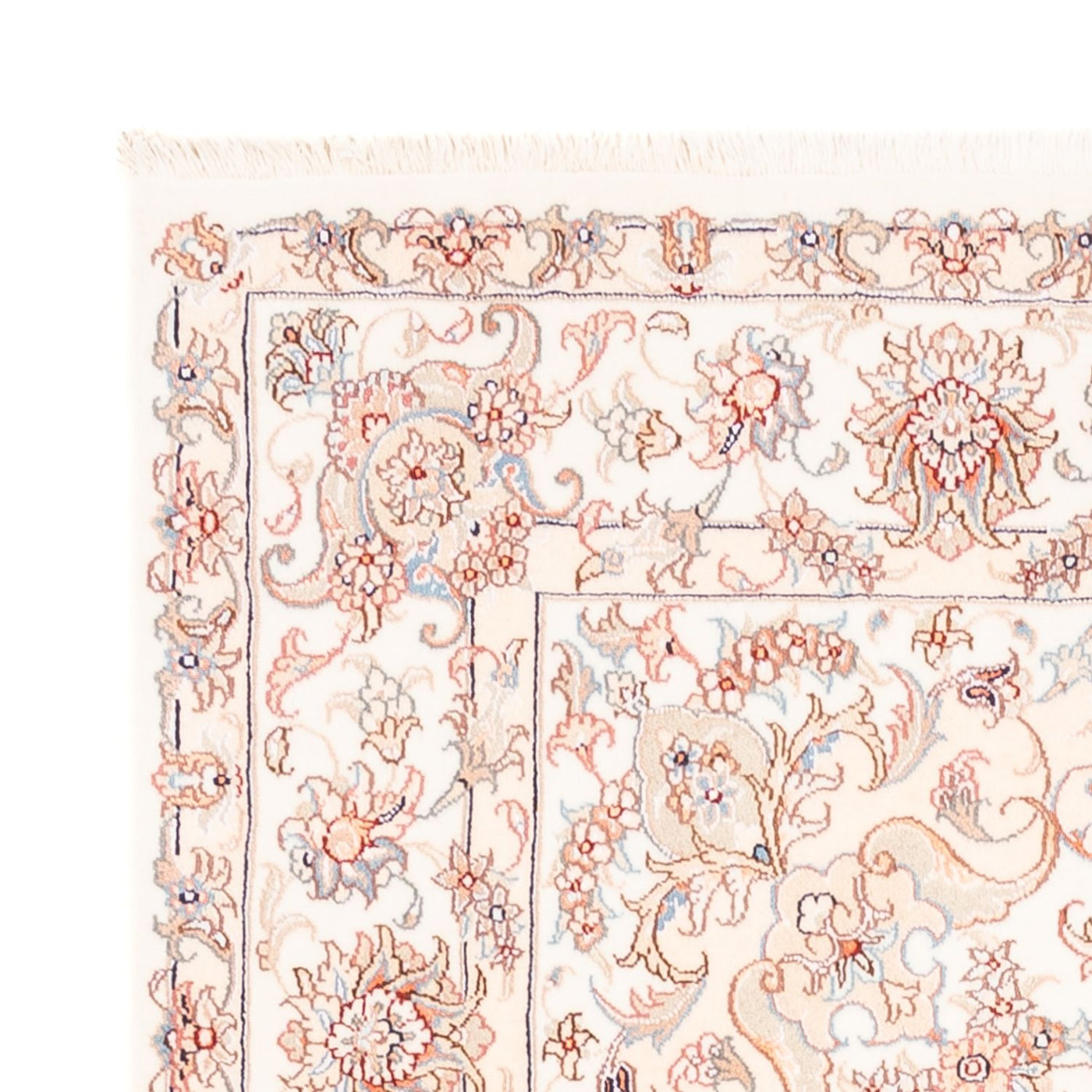Perzisch tapijt - Tabriz - 200 x 147 cm - crème