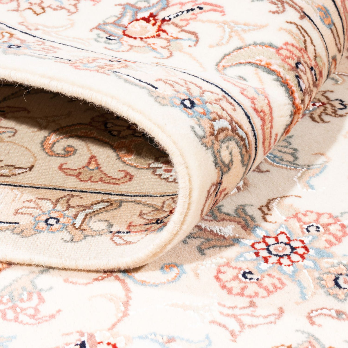 Perzisch tapijt - Tabriz - 200 x 147 cm - crème