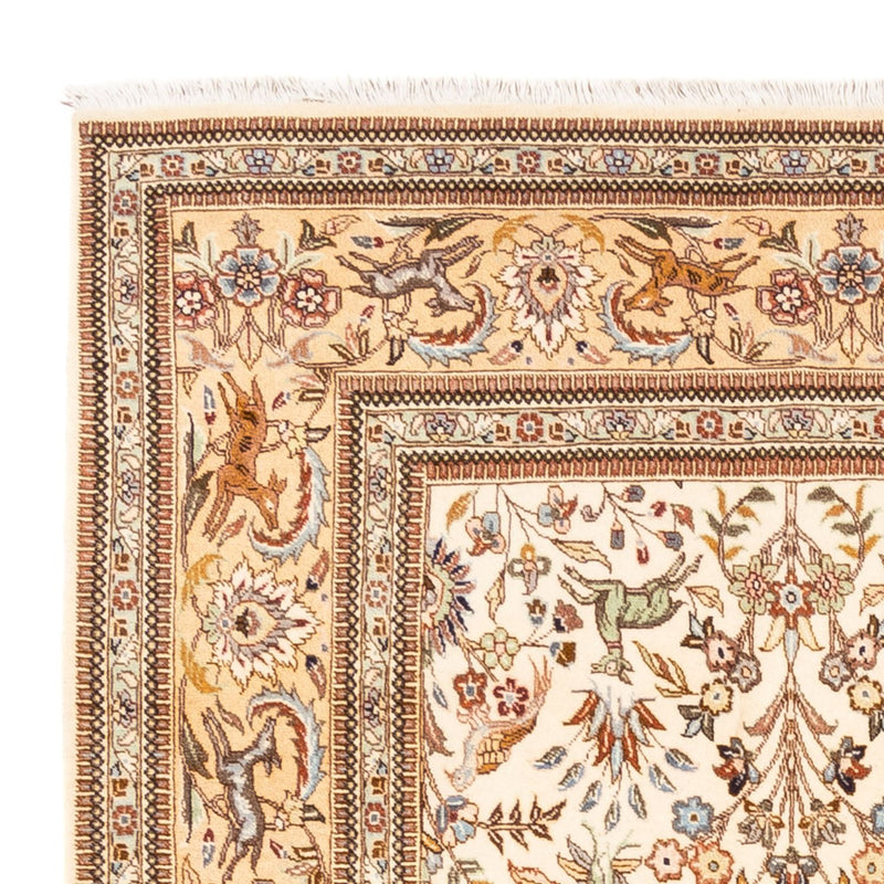 Perzisch tapijt - Klassiek vierkant  - 205 x 205 cm - crème