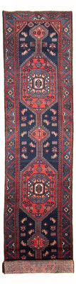 Loper Perzisch Tapijt - Nomadisch - 515 x 105 cm - donkerblauw