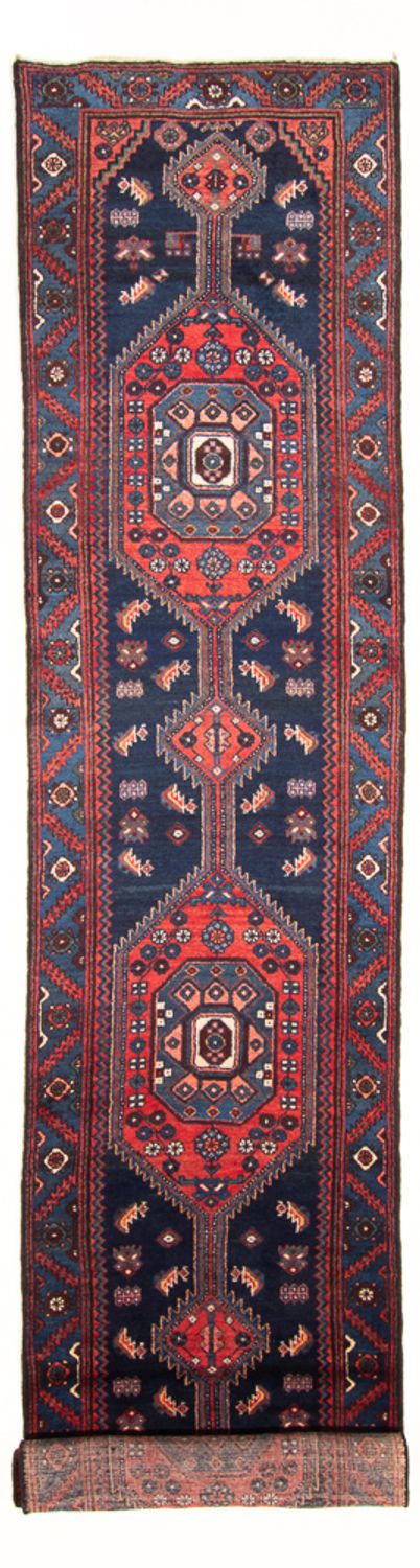 Loper Perzisch Tapijt - Nomadisch - 515 x 105 cm - donkerblauw