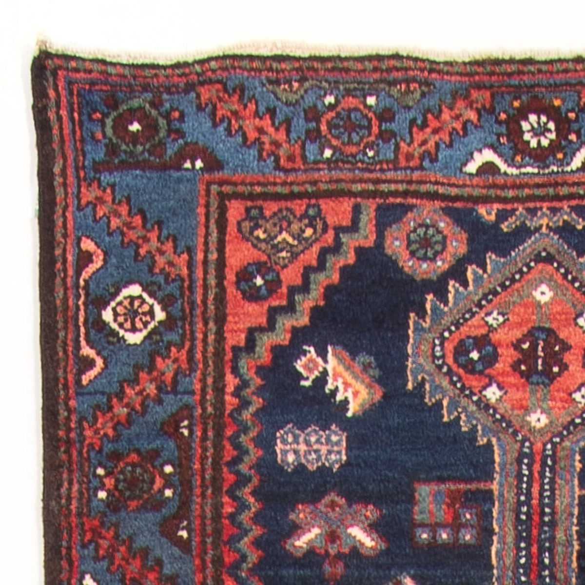 Loper Perzisch Tapijt - Nomadisch - 515 x 105 cm - donkerblauw