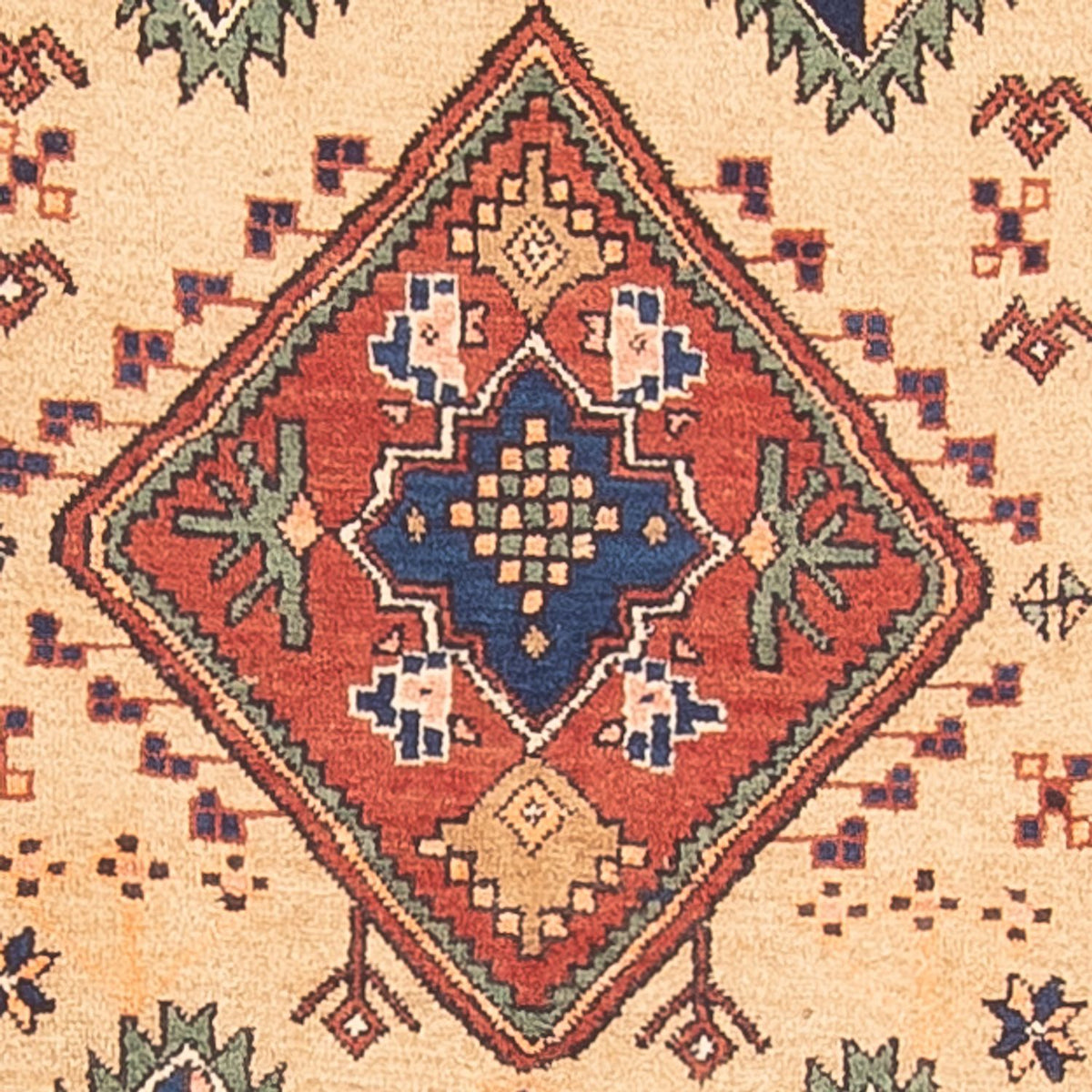 Loper Perzisch Tapijt - Nomadisch - 412 x 120 cm - beige