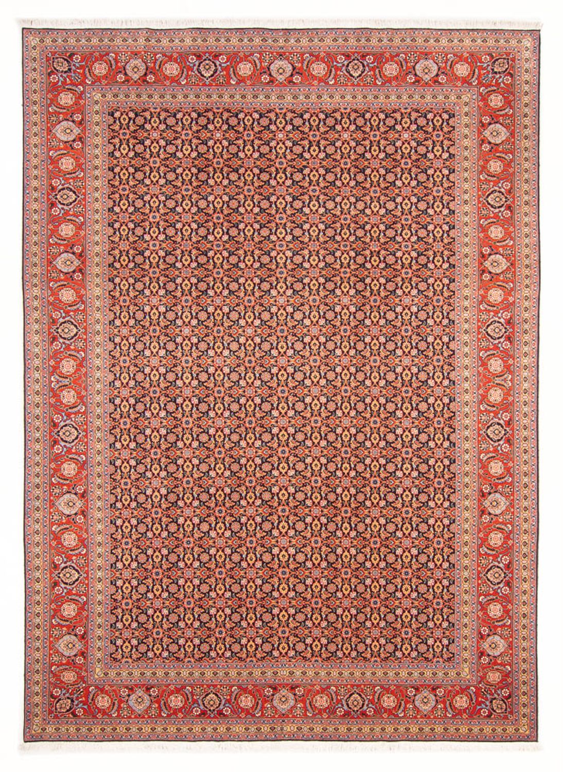 Perzisch tapijt - Tabriz - Royal - 290 x 200 cm - donkerblauw