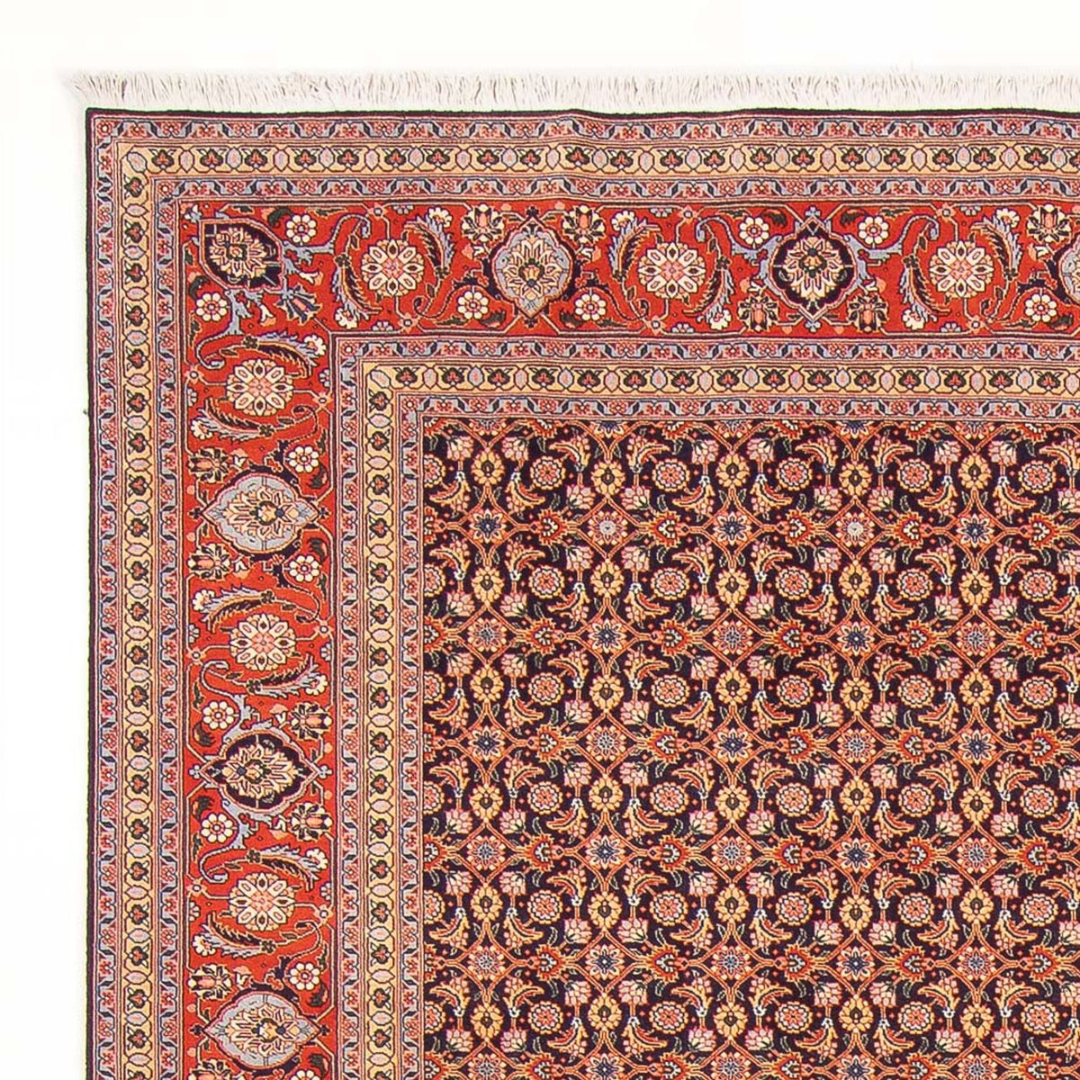 Perzisch tapijt - Tabriz - Royal - 290 x 200 cm - donkerblauw