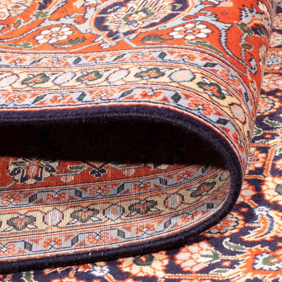 Perzisch tapijt - Tabriz - Royal - 290 x 200 cm - donkerblauw