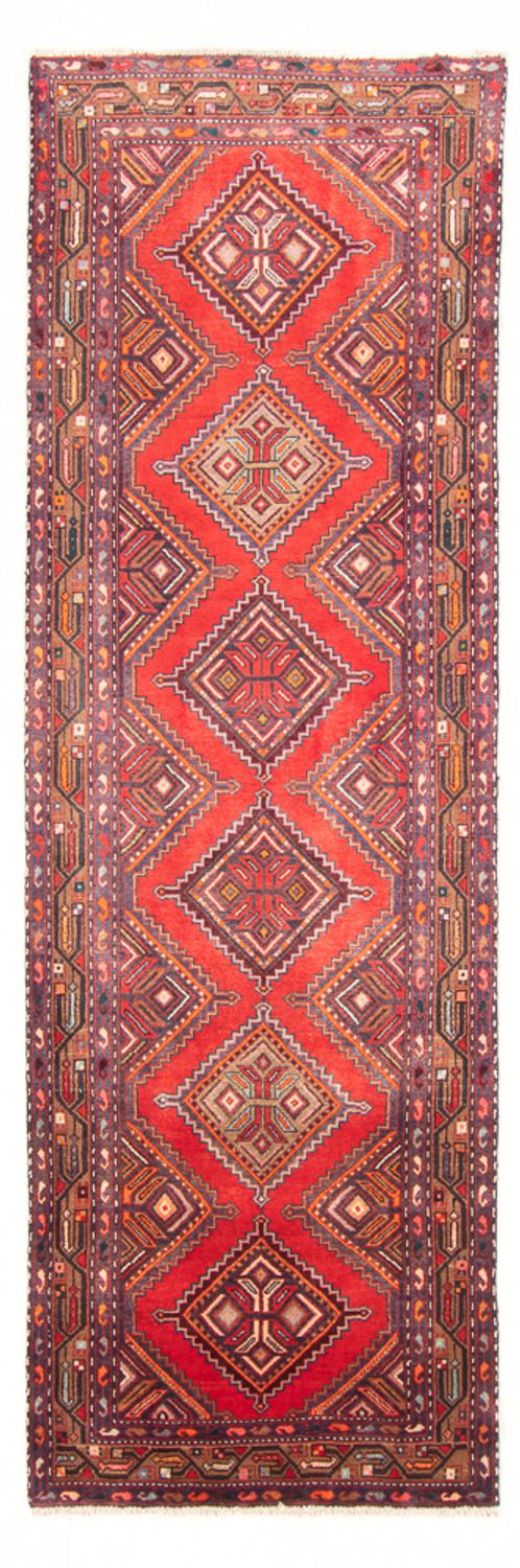 Loper Perzisch Tapijt - Nomadisch - 300 x 102 cm - rood