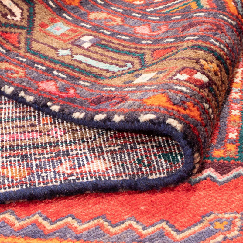 Loper Perzisch Tapijt - Nomadisch - 300 x 102 cm - rood