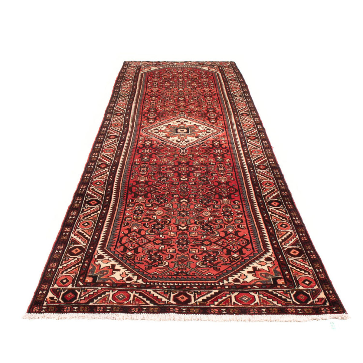 Loper Perzisch Tapijt - Nomadisch - 350 x 116 cm - rood