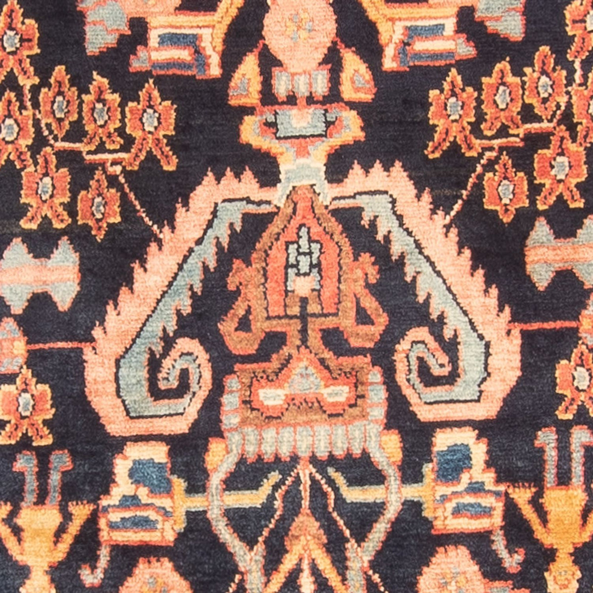 Loper Perzisch Tapijt - Nomadisch - 510 x 117 cm - donkerblauw