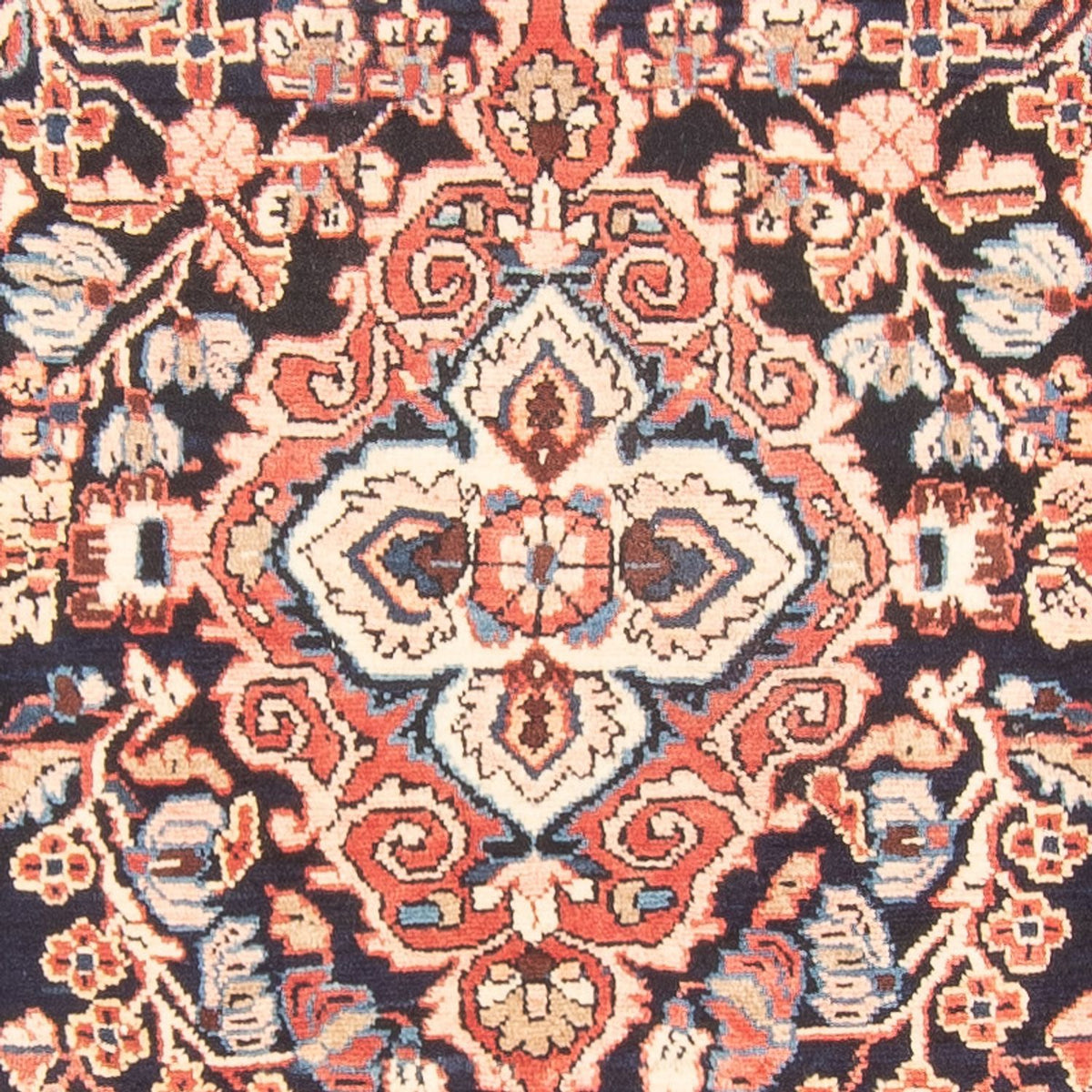 Loper Perzisch Tapijt - Nomadisch - 515 x 122 cm - donkerblauw