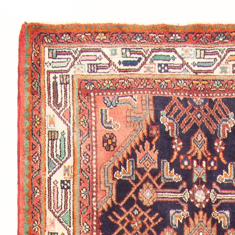 Loper Perzisch Tapijt - Nomadisch - 342 x 114 cm - donkerblauw