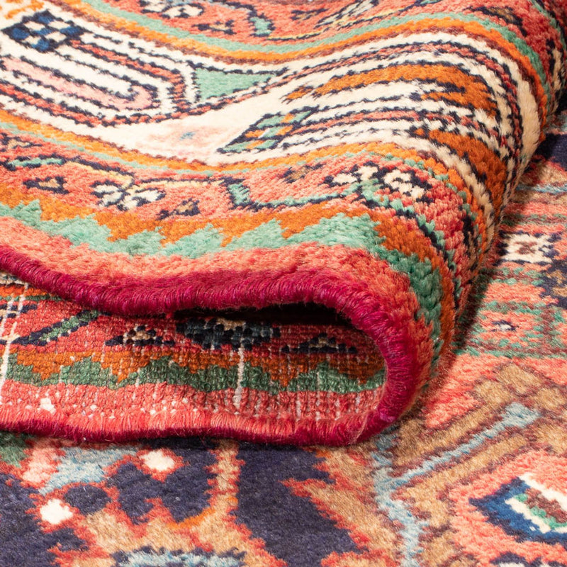 Loper Perzisch Tapijt - Nomadisch - 342 x 114 cm - donkerblauw