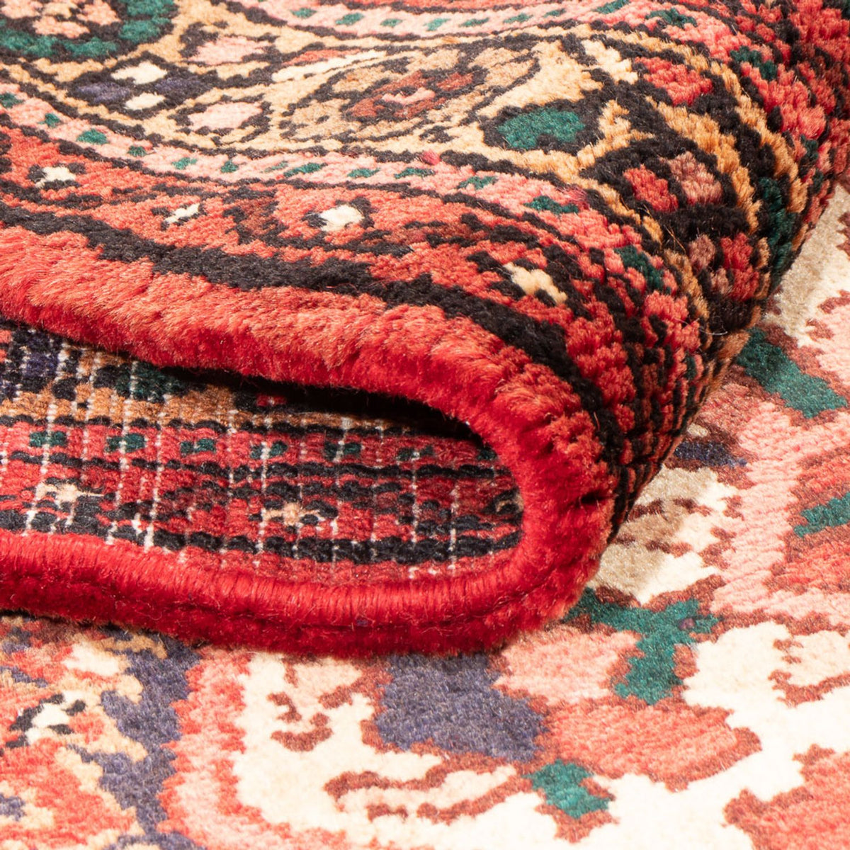 Loper Perzisch Tapijt - Nomadisch - 308 x 110 cm - donkerblauw