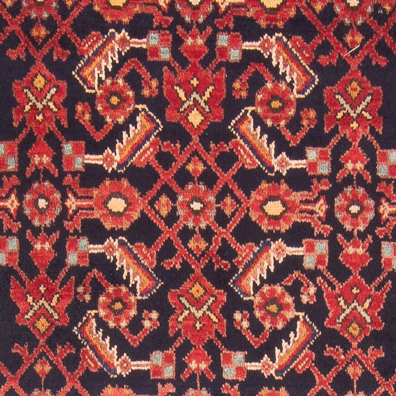 Loper Perzisch Tapijt - Nomadisch - 410 x 108 cm - donkerblauw