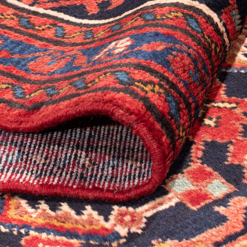 Loper Perzisch Tapijt - Nomadisch - 410 x 108 cm - donkerblauw