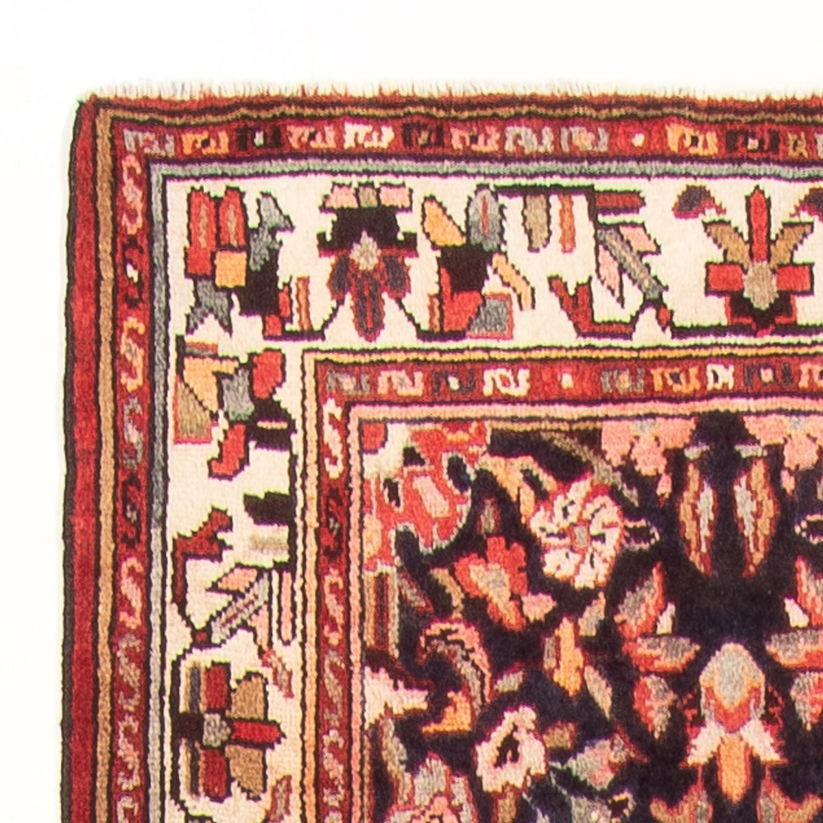 Loper Perzisch Tapijt - Nomadisch - 391 x 100 cm - donkerblauw