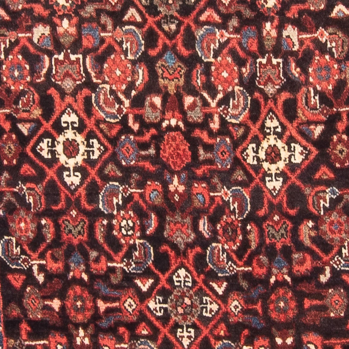 Loper Perzisch Tapijt - Nomadisch - 405 x 107 cm - donkerblauw