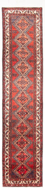 Loper Perzisch Tapijt - Nomadisch - 391 x 100 cm - rood