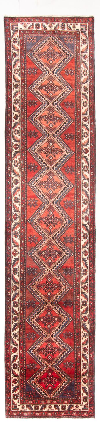 Loper Perzisch Tapijt - Nomadisch - 391 x 100 cm - rood