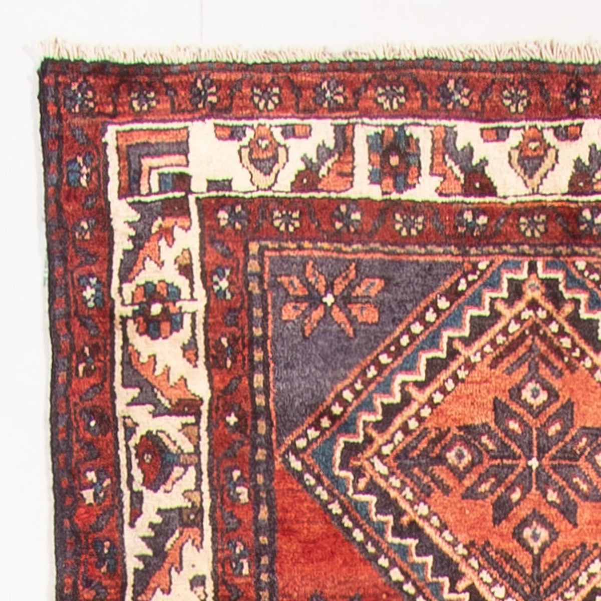 Loper Perzisch Tapijt - Nomadisch - 391 x 100 cm - rood