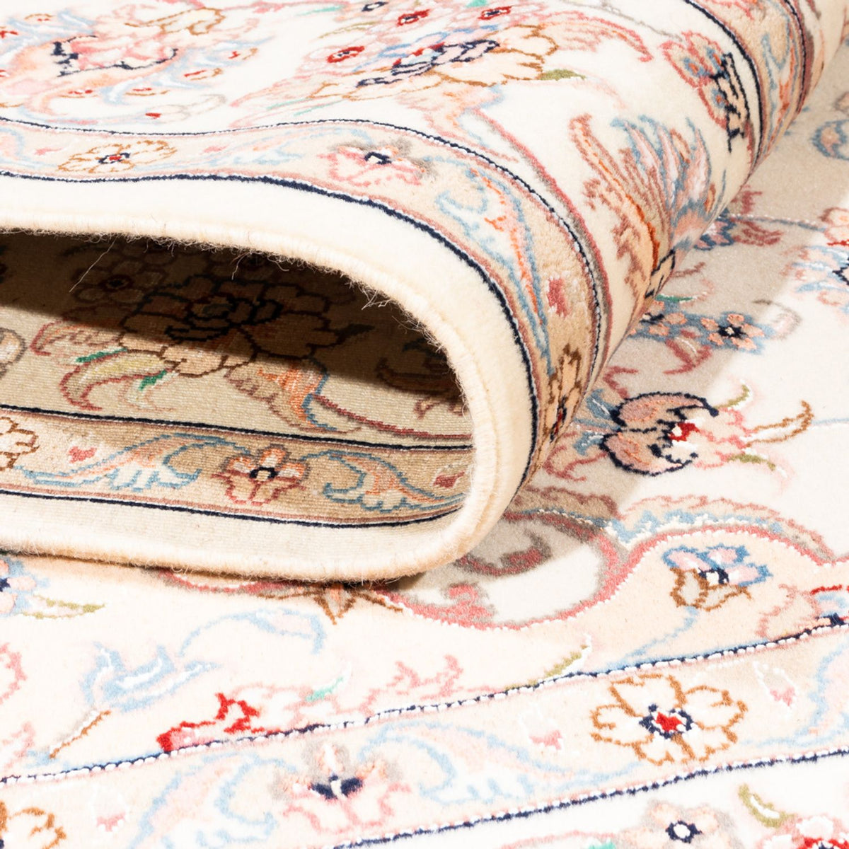 Perzisch tapijt - Tabriz - 198 x 149 cm - crème