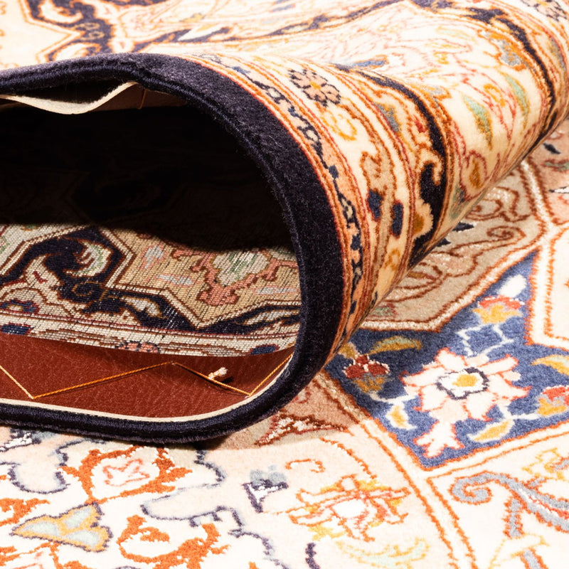 Perzisch tapijt - Tabriz - Royal vierkant  - 200 x 200 cm - licht beige