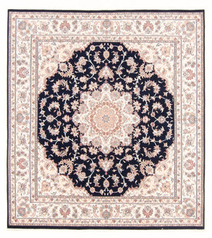 Perzisch tapijt - Tabriz - Royal - 220 x 198 cm - donkerblauw