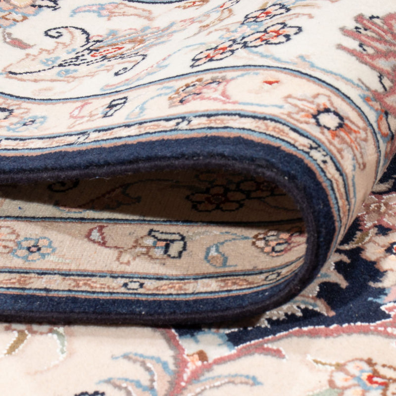 Perzisch tapijt - Tabriz - Royal - 220 x 198 cm - donkerblauw